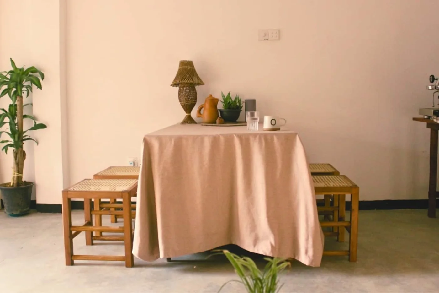 La mesa de comedor