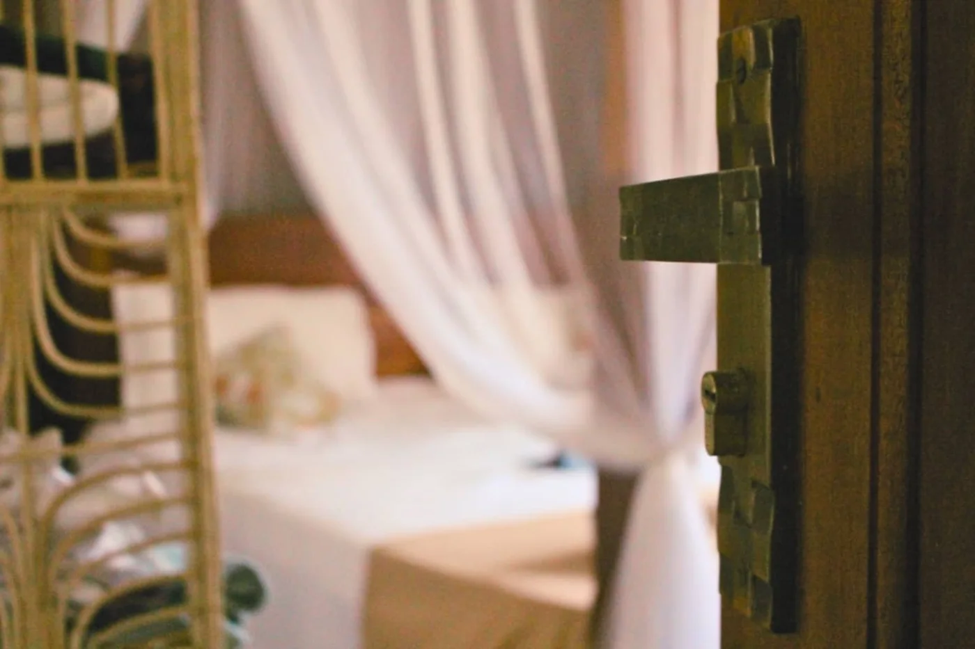 Las cortinas de la habitación