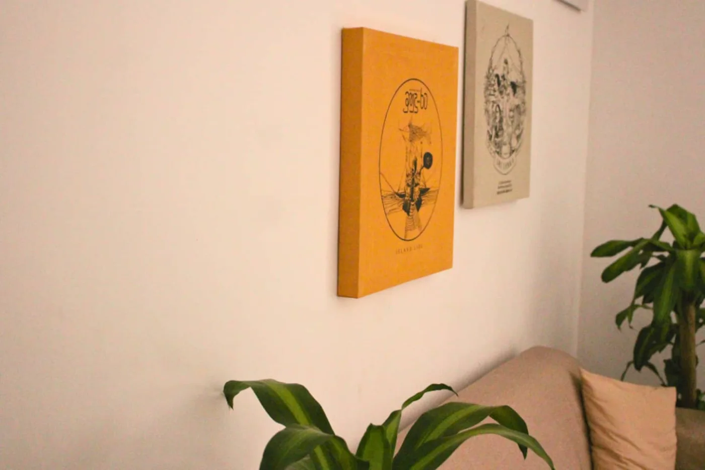 Un rincón del salón